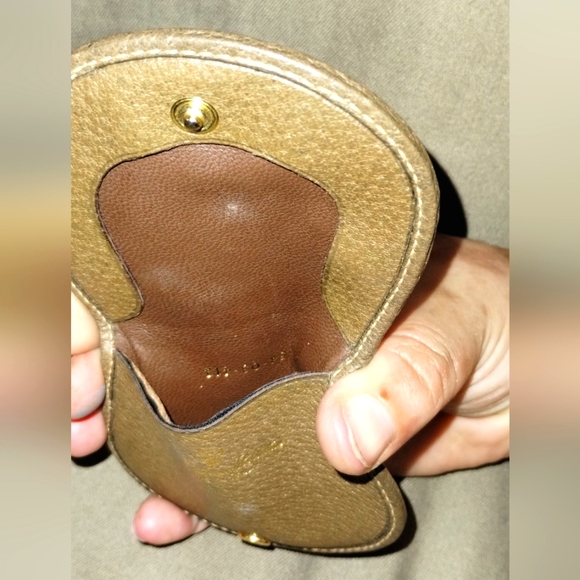 RARE VINTAGE GUCCI ACCESSORY COLLECTION COIN POUCH SNAP CLOSURE AUTHENTIC - Picture 11 of 14